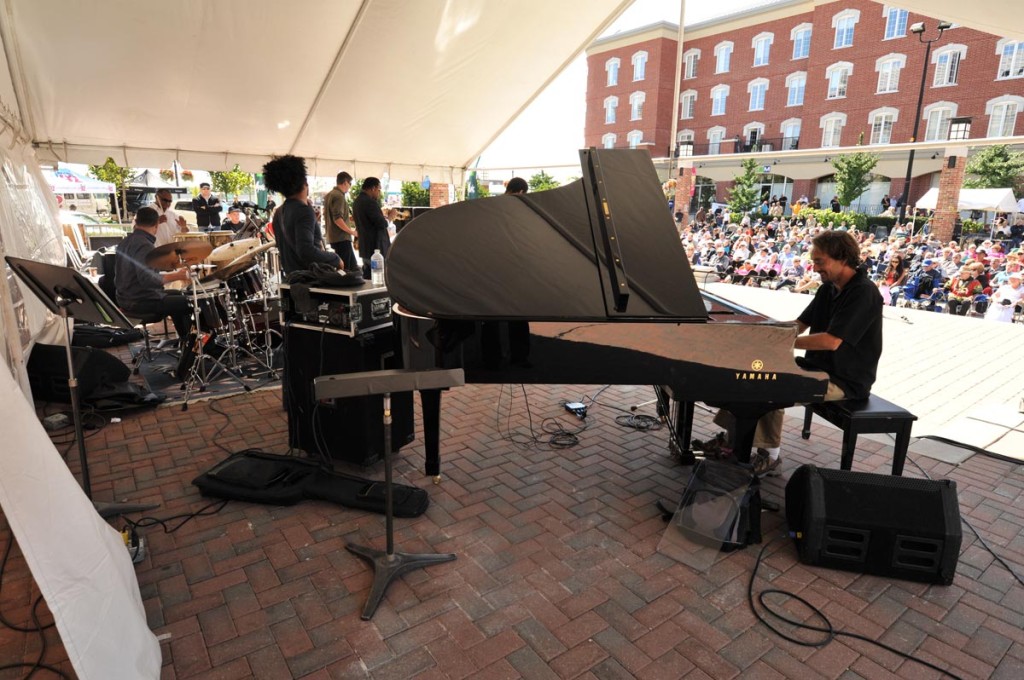 Canefire perform their unique blend of Caribbean Latin Jazz